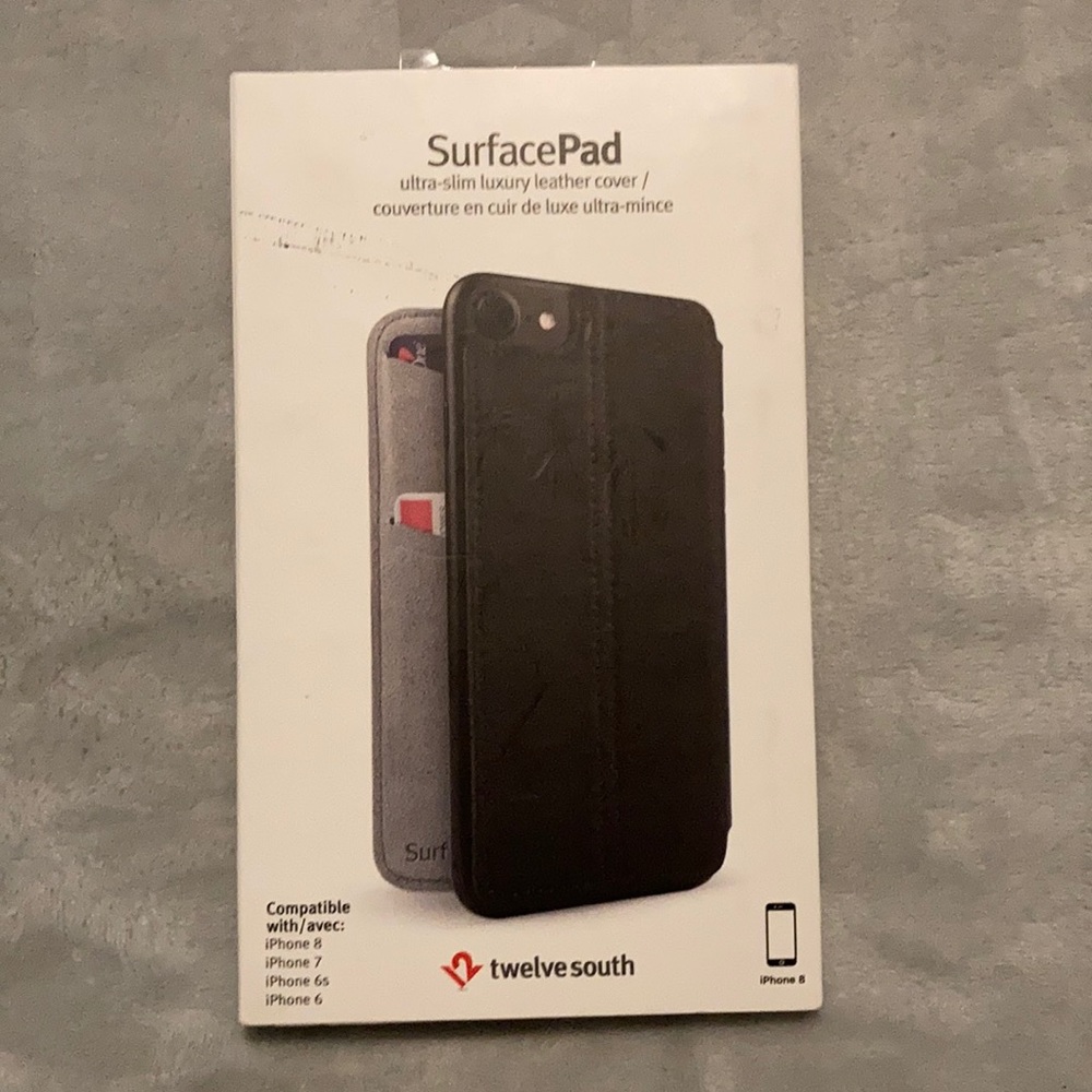 IPhone 6,7,8 se2020 surface pad leather slim case